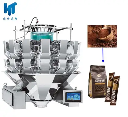 Coffee bean packaging machine