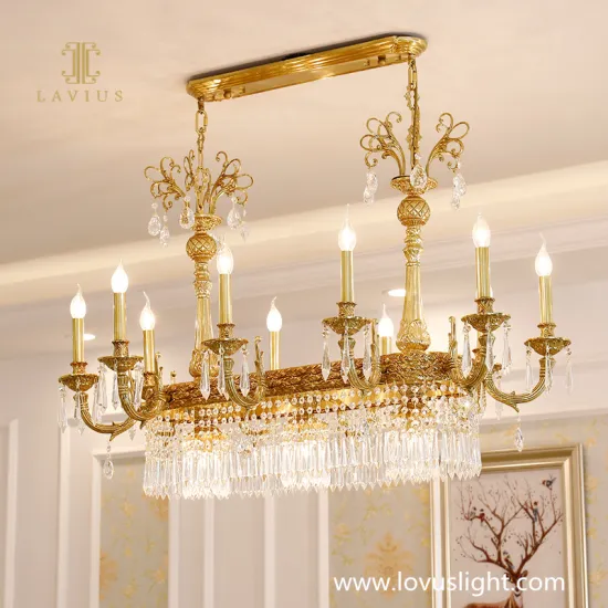 Metal high-end villa chandelier Creative style modeling chandelier Living room dining room kitchen bedroom custom chandelier