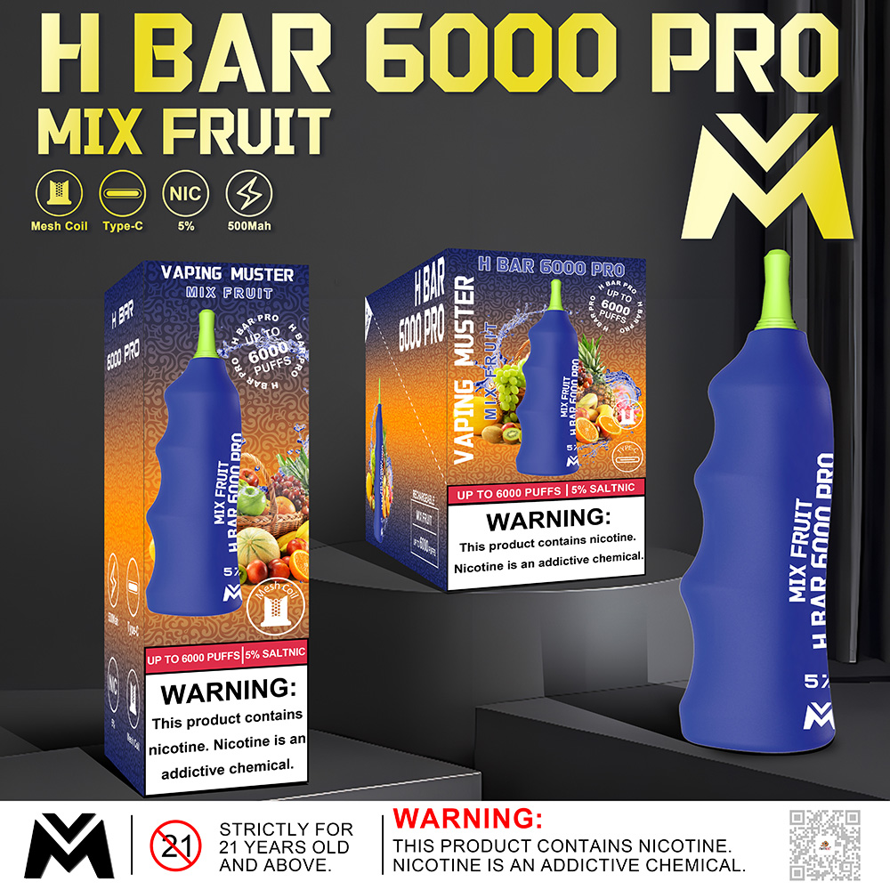 T Bar 6000 PRO Puff