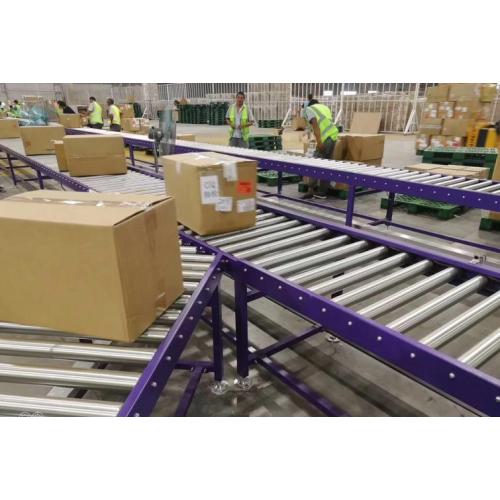 Motorized Pallet Conveyor Belt Roller Conveyor System