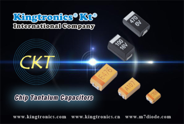 Kt Kingtronics CKT Series Chip Tantalum Capacitor