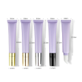 20 ml plastik yumshoq siqish ko'z krem ​​naychalari