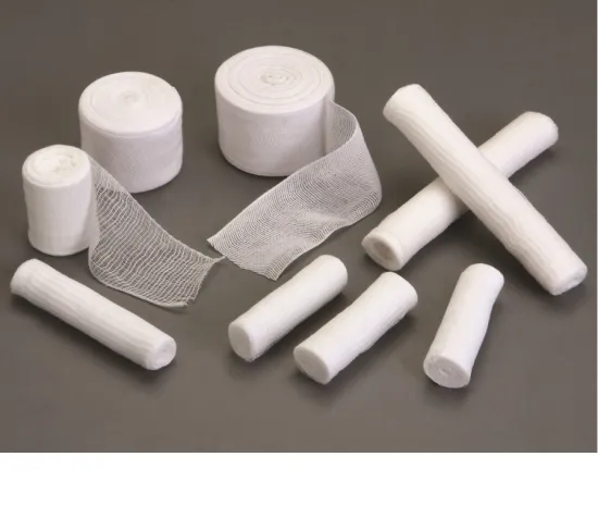 Medical 100% Cotton Cloth Selvage Gauze bandage Roll