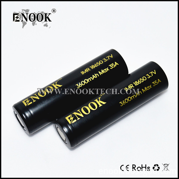 Enook Rechargeable Li-ion 3600mah Battery