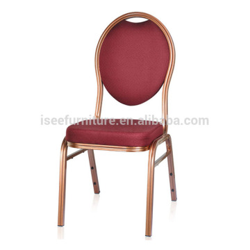 Beautiful and durable dining table and chair aluminium banquet chair IJ601