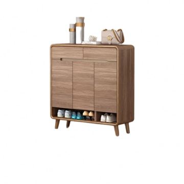 Wooden Living Room Furniture Vertical Flip Drawer Shoe Rack