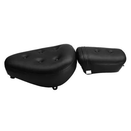 TERFU Motorcycle Front and Rear Driver Seats Cushion for Yamaha Virago XV250 1988-2013