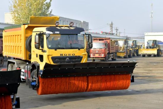 Shenyang Tiexi District Prepares for Snow wit