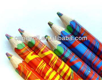 4 in 1 rainbow pencil jumbo color pencil color pencil mix color pencil