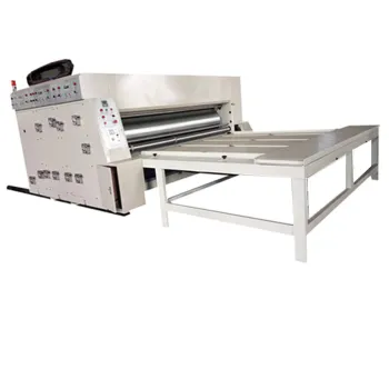 Flexo Two Color Printer Slotter Creaser Machine for Corrugated Carton Box Making