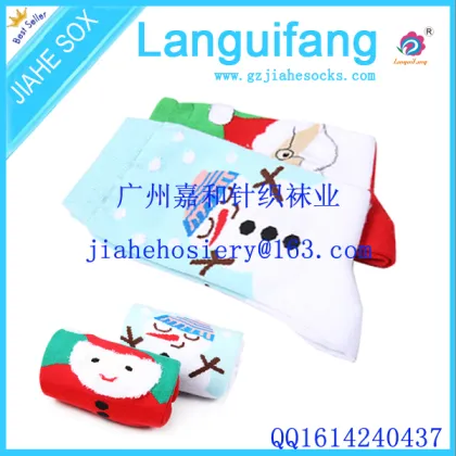OEM Colourful Pattern Christmas Cute children Socks