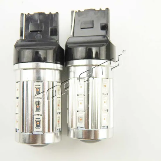 Amber Yellow LED Bulbs 21 SMD 5630 7440 Reverse Backup Light