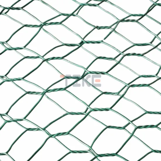 PVC Coated Galvanized Hexagonal Gabion Wire Mesh Boxes for Fencing