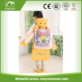 Pvc Kid Rainsuit With Design Printing