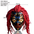 ماسک Red Dreadlock Cyber ​​Oni Cosplay