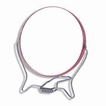 2-way Round Metal Frame Mirror