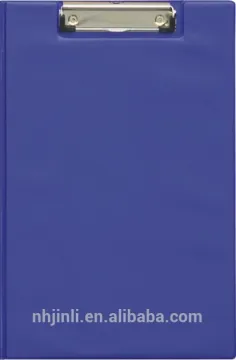 A4 double side pvc clipboard for 2014 hot sale stationery