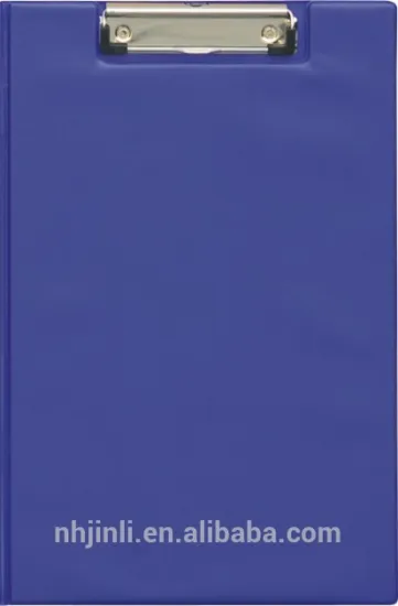 A4 double side pvc clipboard for 2014 hot sale stationery