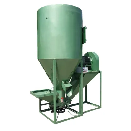 Vertical TMR Feed Mixer for Farmland Drum Poultry Animal Feed Mill