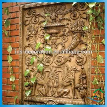 Artificial sandstone relief sculpture