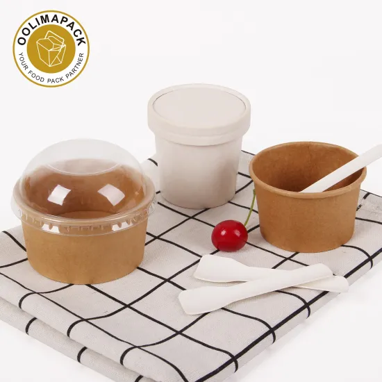 GreenCup Solutions: Eco-Friendly 3.5oz Ice Cream Cups and Yogurt Packaging Options