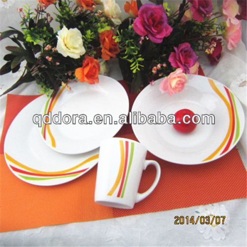 Restaurant Dinnerware Sets,unbreakable Microwavable Dinnerware,new