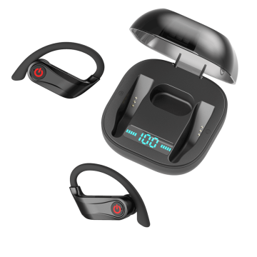 Handsfree hörlurar med öronkrok Bluetooth Sport Headset