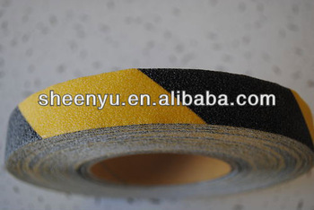 Black/yellow anti-slip tape