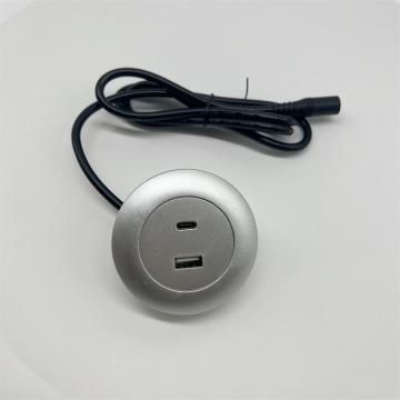 USB-C PD Smart Identification High-Speed Charger with Wireless Charging