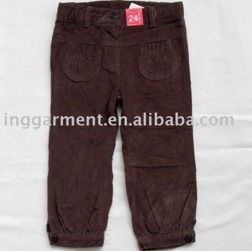 Kids Corduroy Trousers/Pants