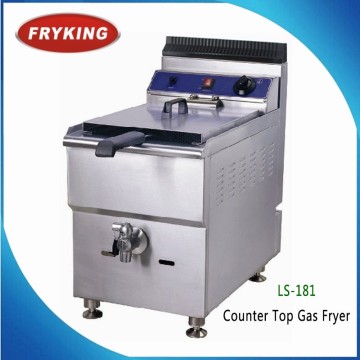 gas power chicken fryer/ counter top gas fryers