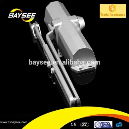 Commercial building door power adjustable aluminum door closer