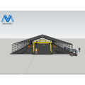 entrepôt de structure en acier préfabriqué