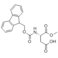 L-acide aspartique, N - [(9H-fluorén-9-ylméthoxy) carbonyl] -, 1-méthyl ester CAS 145038-52-4