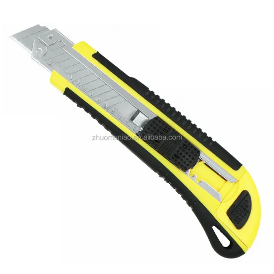 OEM High Quality Utility Knife With 3 PCS Spare Blades Hot Sale
