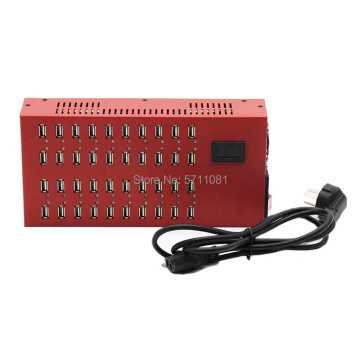 40 nga Ports USB Charging Station Tautoko iPad iPhone