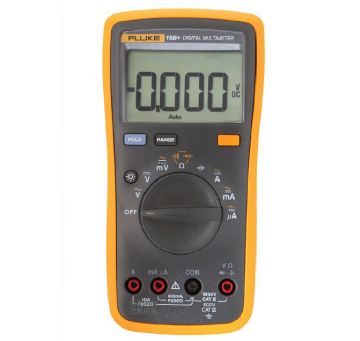 fluke 15B Equivalent digital multimeter display