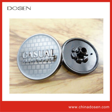 Casual light nickel free enamel cover brand designer snap button, wholesale metal designer snap button,