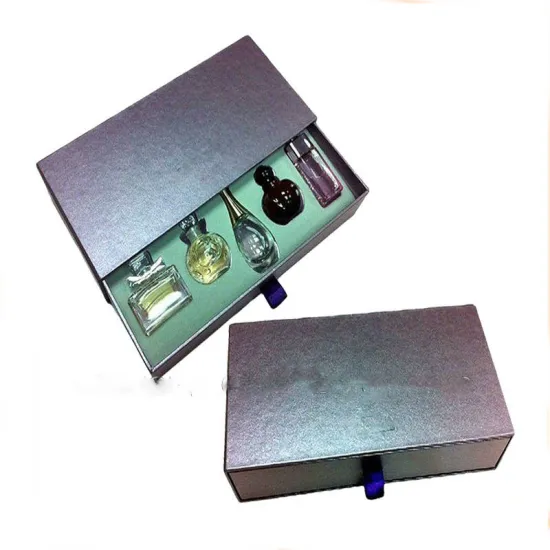 Hot Stamp CMYK Design Perfume Cosmetic Bottle Containers
