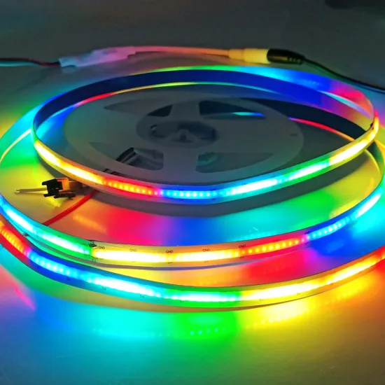 DC12V Rechargeable RGB COB LED Strip Light - Flexible 24V RGBW LED Strip