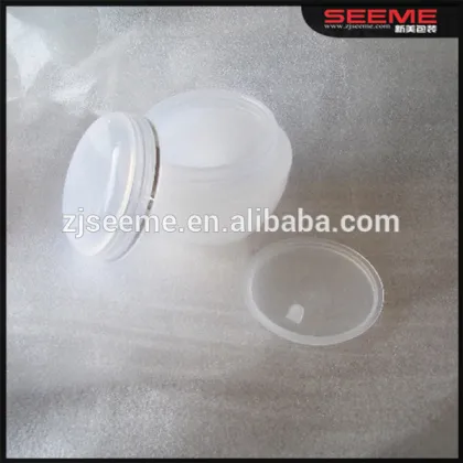 50g skin care hand cream plastic jar pp body scrub jars