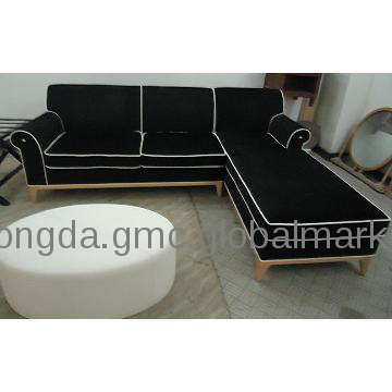 Tongda 5 star hotel furniture L-shape sofa