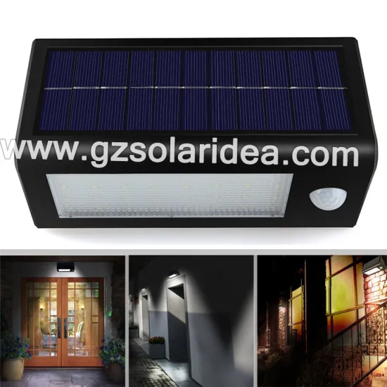 Outdoor IP65 3.5W Solar Motion Wall Light