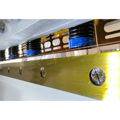 QC12K-6*4000 Swing Beam Shears Manual Cutting Machine for Sheet Metal - HACO