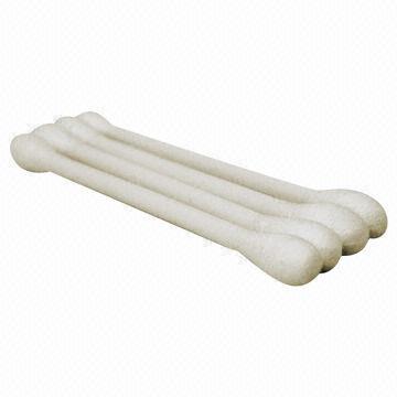 Plastic-stick pure cotton swabs, cotton buds, cotton tipped applicator, safe and gentle