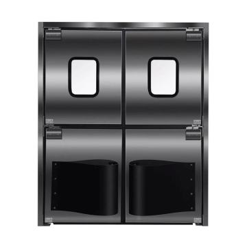 Stainless Steel Traffic-Free Anti-Collision Door with Automatic Reset Mechanism: Enhancing Safety and Efficiency