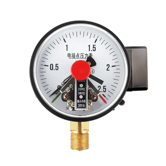 Seismic resistant electric contact pressure gauge