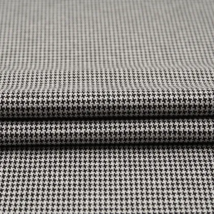 Viscose Poly Nylon Span Double Jacquard Fabric