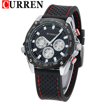 Classic Casual Sport Silicon Band Mens Watches