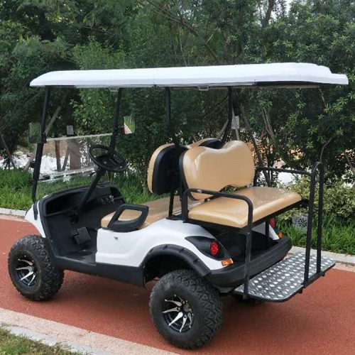 2+2 seat off road electric golf cart